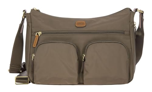 BRIC'S Umhängetasche X-Bag Shoulderbag Nut taupe von BRIC'S