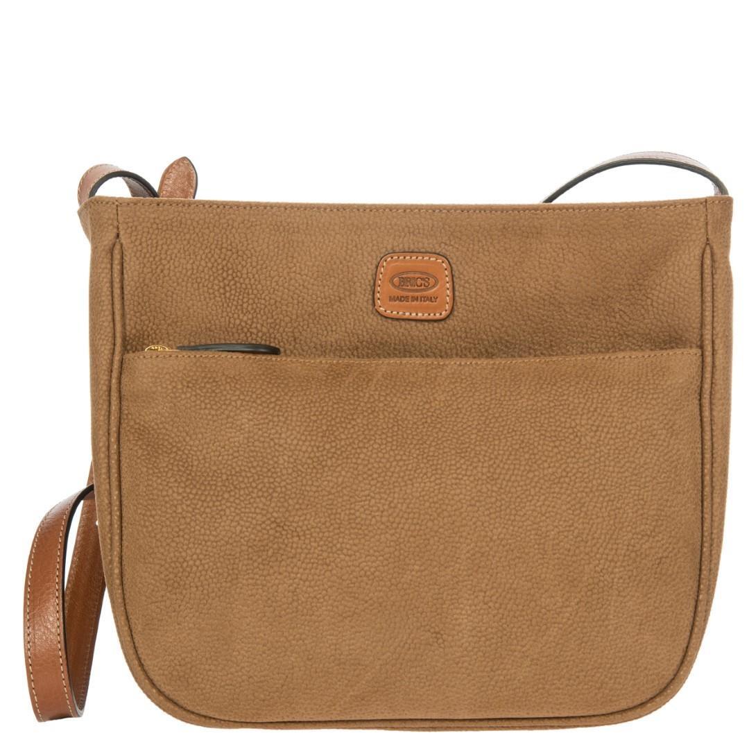 BRICS - LIFE Handtasche Shoulderbag Camel Sand von BRIC'S