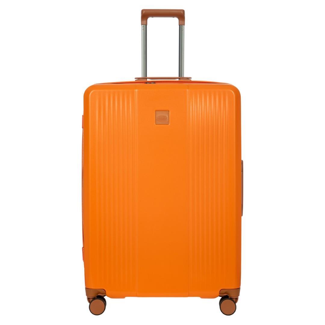 BRICS - Ravenna 4Rad-Schalentrolley Trolley 79 Cm Orange Rot von BRIC'S