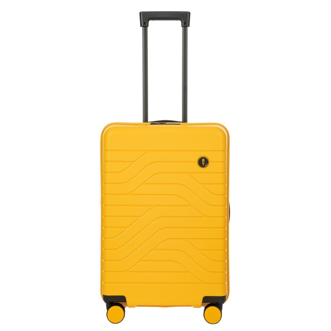 BRICS - Ulisse 4Rad-Schalentrolley Trolley Exp. 65 Cm Mango Gelb von BRIC'S