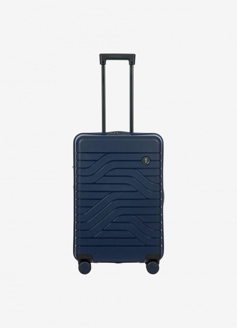 BRICS - Ulisse 4Rad-Schalentrolley Trolley Exp. 65 Cm Ocean Blue Blau von BRIC'S