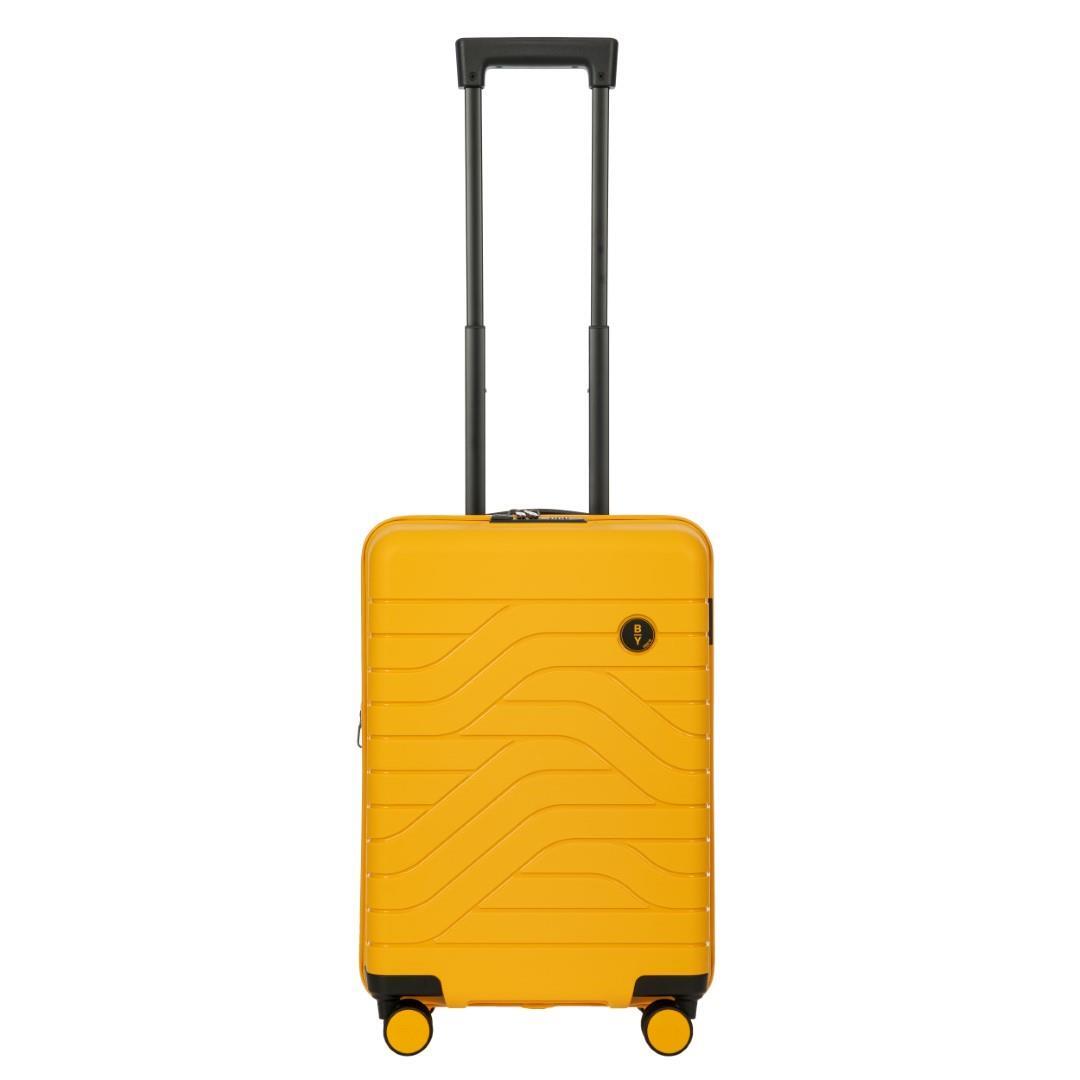 BRICS - Ulisse 4Rad-Schalentrolley Trolley Exp.55 Cm Mango Gelb von BRIC'S