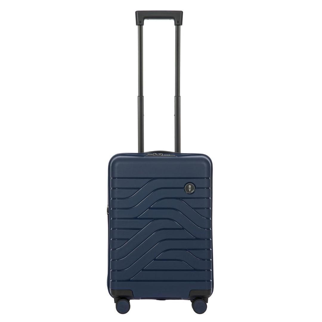 BRICS - Ulisse 4Rad-Schalentrolley Trolley Exp.55 Cm Ocean Blue Dunkelblau von BRIC'S