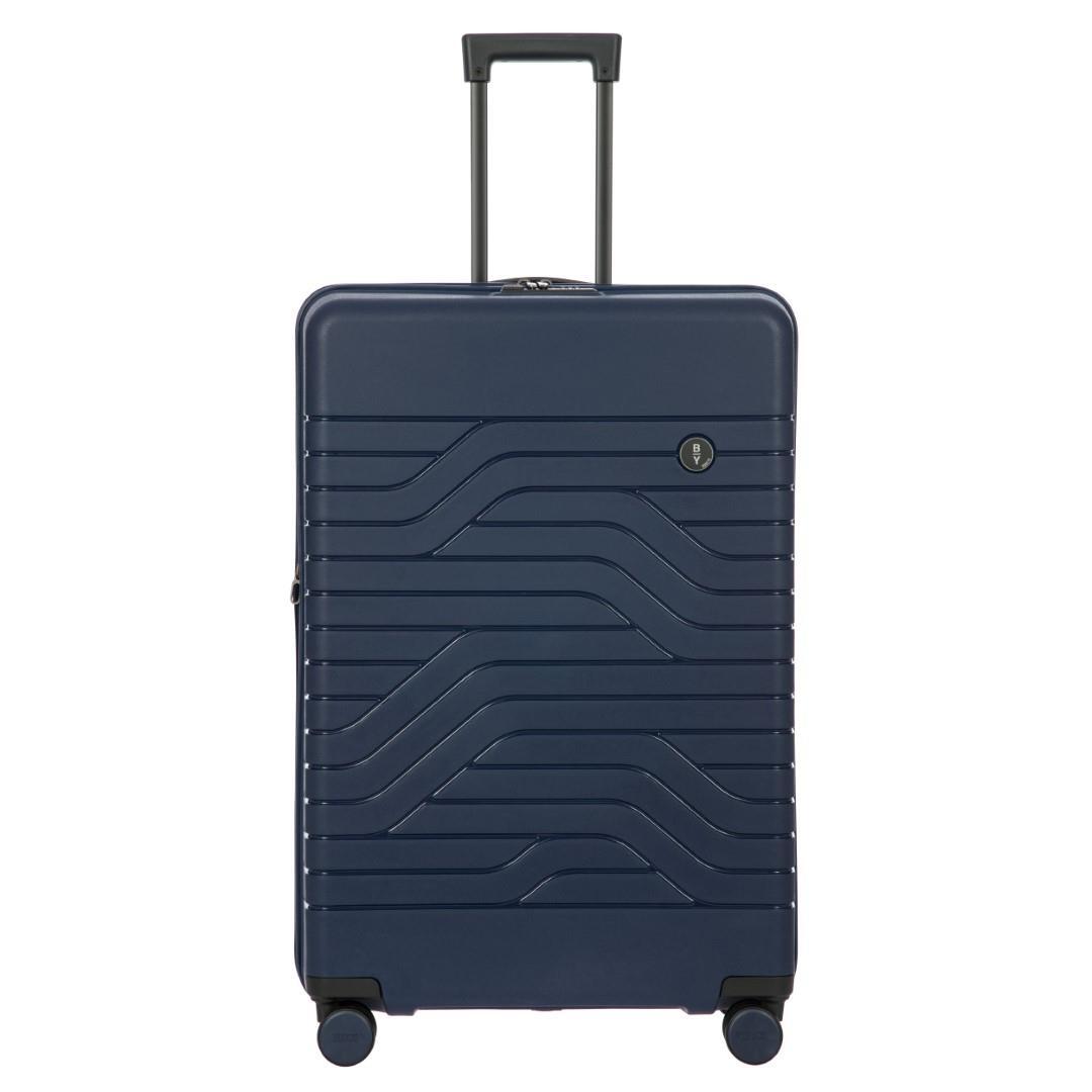 BRICS - Ulisse 4Rad-Schalentrolley Trolley Exp.large Ocean Blue Dunkelblau von BRIC'S