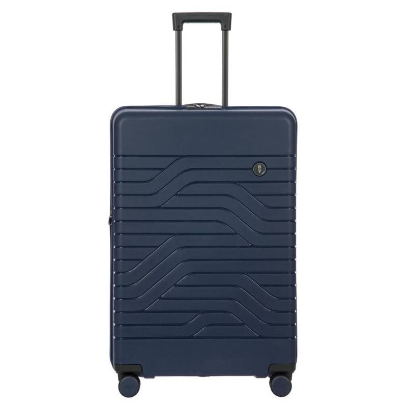 BRICS - Ulisse 4Rad-Schalentrolley Trolley Exp.large Ocean Blue Dunkelblau von BRIC'S
