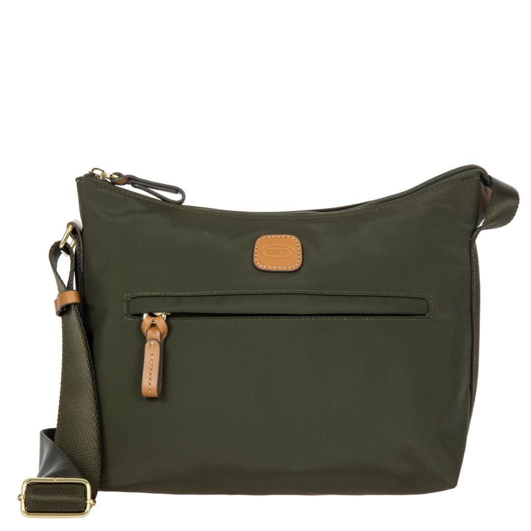 BRICS - X-BAG Rv-Tasche Shoulderbag Olive 078 olive - Gr. - M von BRIC'S