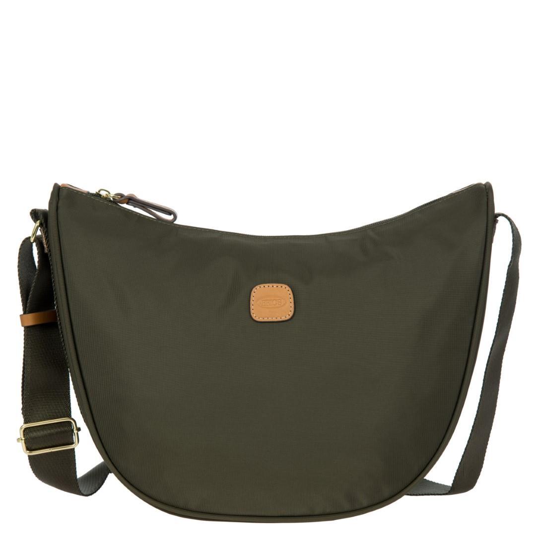 BRICS - X-BAG Rv-Tasche Shoulderbag Olive Dunkelgrün - Gr. - M von BRIC'S