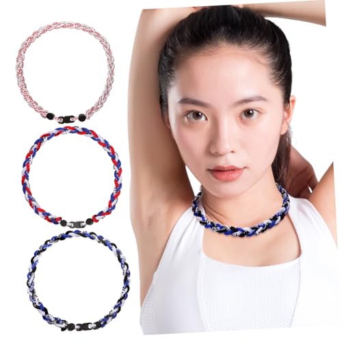 BRIGHTFUFU 3 Stück Teiliges Geflochtenes Baseball für Männer Sportaccessoire Strapazierfähigem Material für Baseball Fans um Ihre zu Zeigen von BRIGHTFUFU