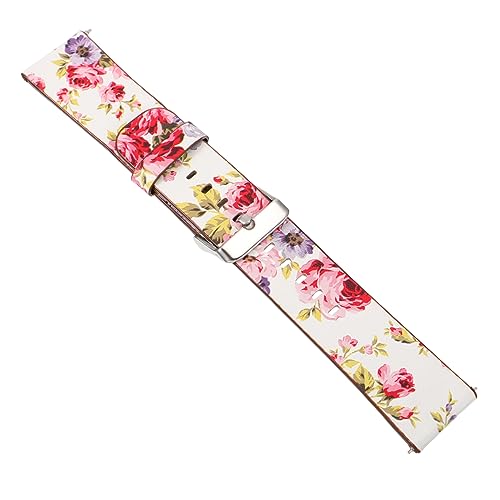 BRIGHTFUFU Gurt Reize Band Krawatte vorgebunden Sonnenbrillenetui Männer Burgund warnweste personalisiert oq watches straps tischbänder le suppleant uhrenarmbänder Armbänder Zubehör Pu Weiß von BRIGHTFUFU