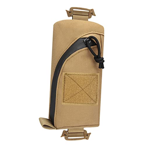 BRIGHTFUFU Kleine Schultertasche für Outdoor Medizinische Aufbewahrungstasche Werkzeugtasche Tragbar Schwarz für Notfälle und Reisen von BRIGHTFUFU