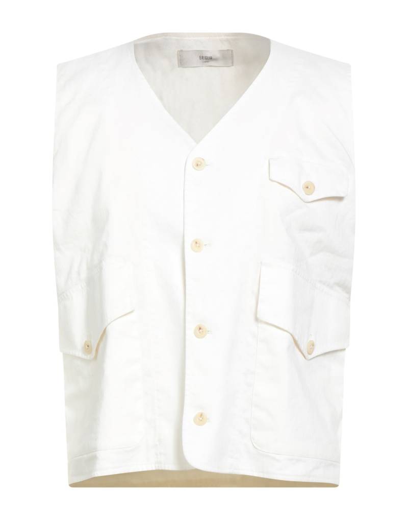 BRIGLIA 1949 Couture-weste Herren Weiß von BRIGLIA 1949