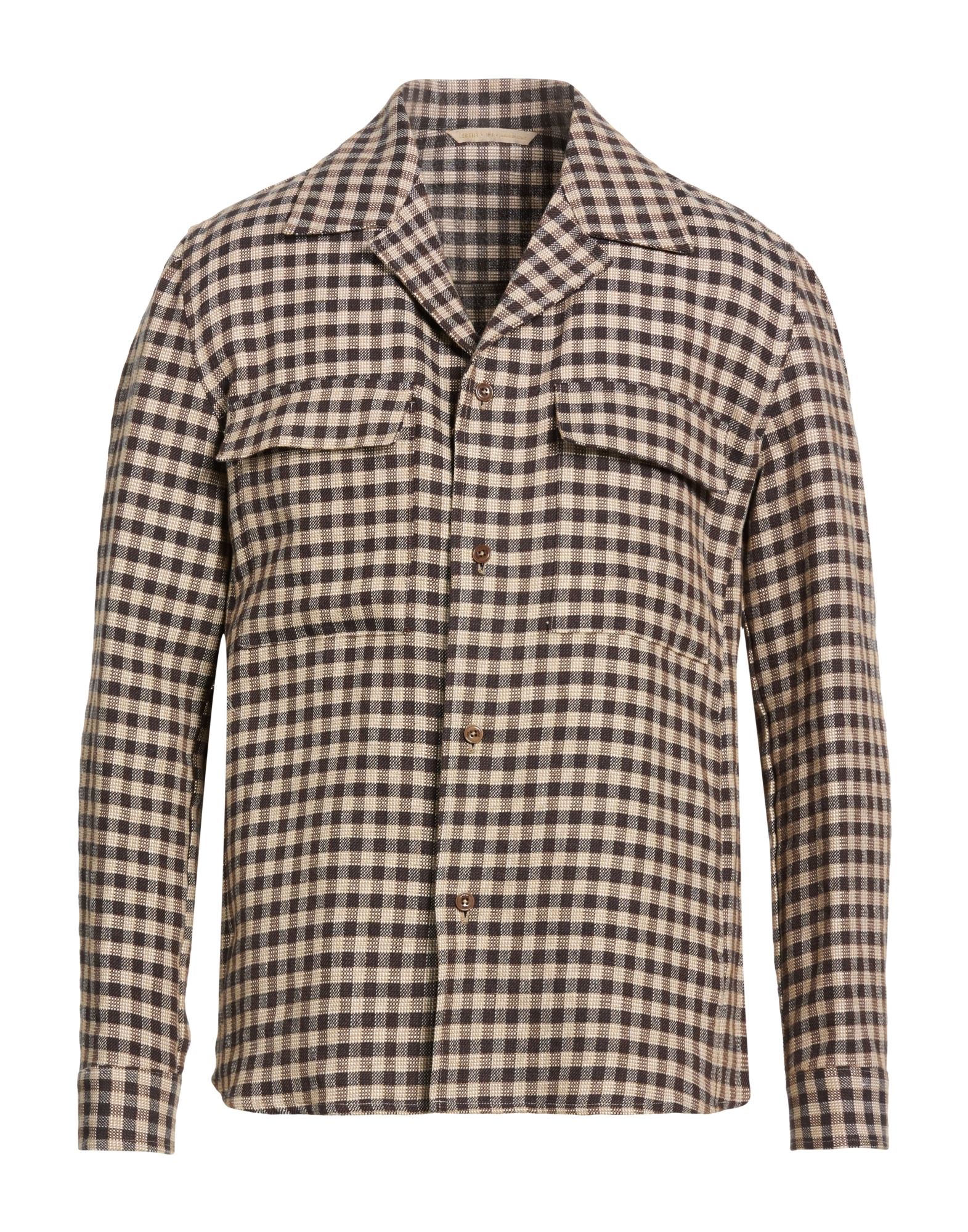 BRIGLIA 1949 Hemd Herren Dunkelbraun von BRIGLIA 1949