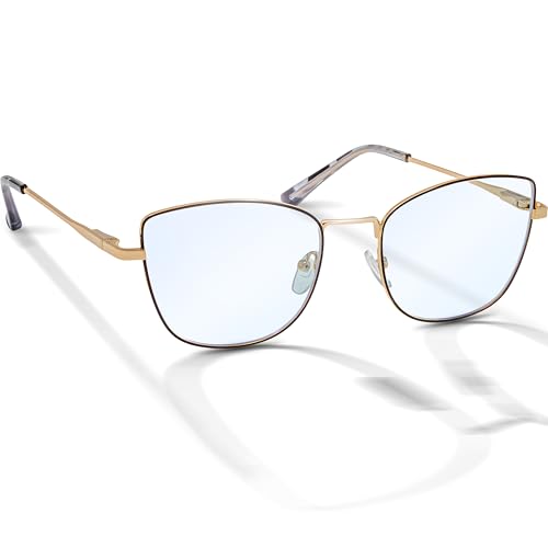 BRILO Blaulichtfilter Computerbrille Damen (REB580-A, 2.0, Dioptrien) von BRILO