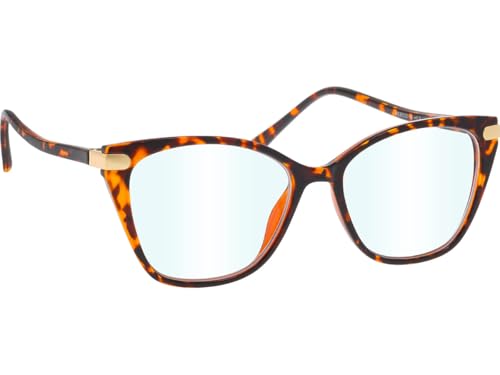 BRILO Blaulichtfilter Computerbrille Nullen Damen (REB530-B) von BRILO