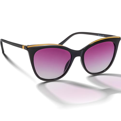 BRILO Lesebrille Damen Schwarz (RE410-A, 2, Dioptrien) von BRILO