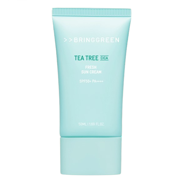 BRING GREEN - Tea Tree Cica Fresh Sun Cream SPF 50+ PA++++ - 50ml BRING GREEN - Tea Tree Cica Fresh Sun Cream SPF 50+ PA++++ - 50ml von BRING GREEN