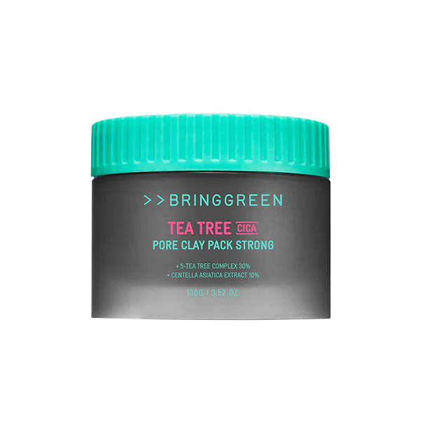 BRING GREEN - Tea Tree Cica Pore Clay Pack Strong - 100g von BRING GREEN