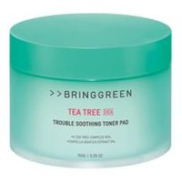 BRING GREEN - Tea Tree Cica Trouble Soothing Toner Pad - Tonerpads BRING GREEN - Tea Tree Cica Trouble Soothing Toner Pad - Tonerpads von BRING GREEN