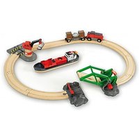 BRIO® WORLD Anfangspackung Container Hafen Set 33061 von BRIO