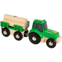 BRIO® WORLD Traktor mit Holz-Anhänger 33799 von BRIO