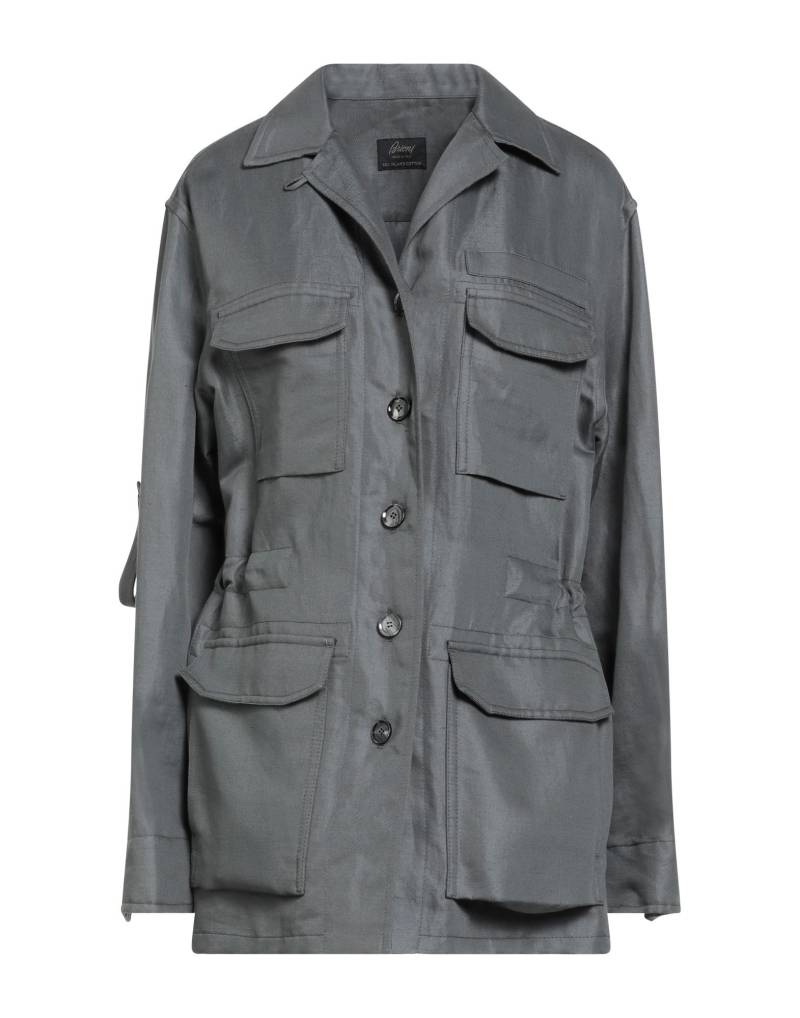BRIONI Jacke & Anorak Damen Grau von BRIONI