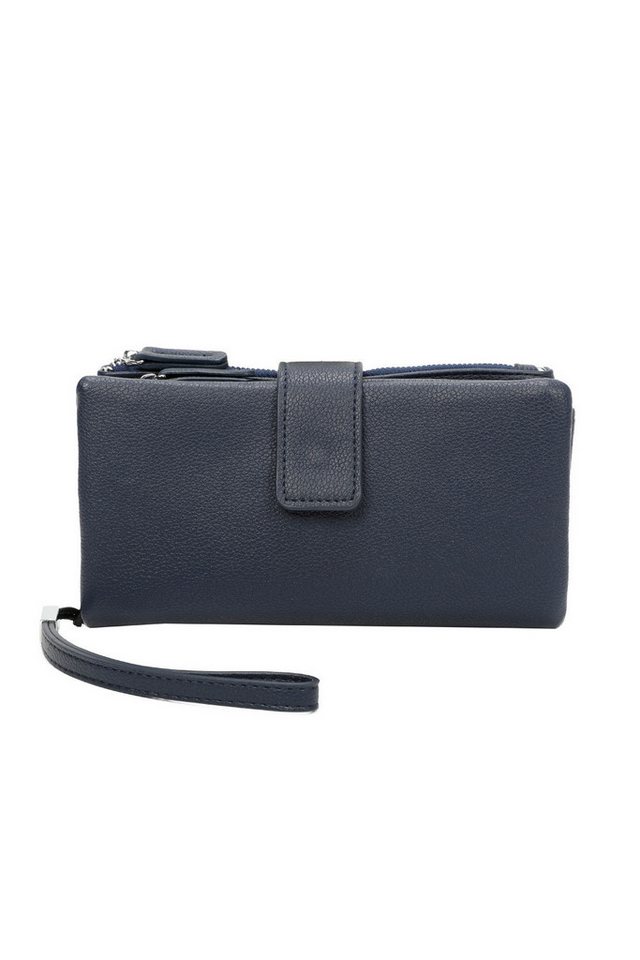 BRISE TASCHE Geldbörse Damen Portemonnaie groß, Damen Geldbeutel mit Reißverschluss, Mit Handschlaufe Clutch-Design Mehrere Kartenfächer Reißverschlussfach von BRISE TASCHE