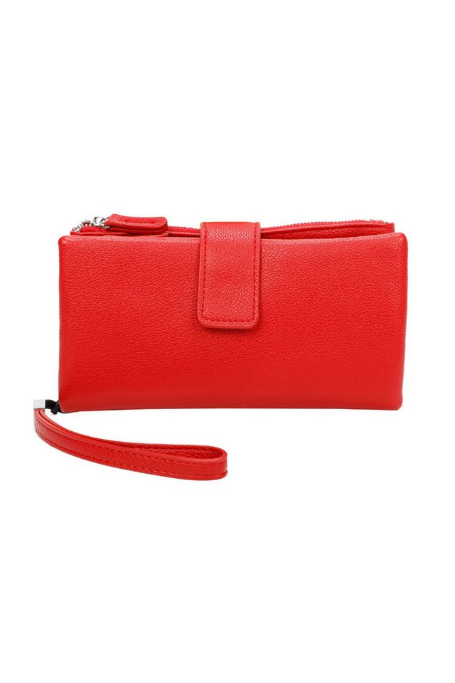 BRISE TASCHE Geldbörse Damen Portemonnaie groß, Damen Geldbeutel mit Reißverschluss, Mit Handschlaufe Clutch-Design Mehrere Kartenfächer Reißverschlussfach von BRISE TASCHE