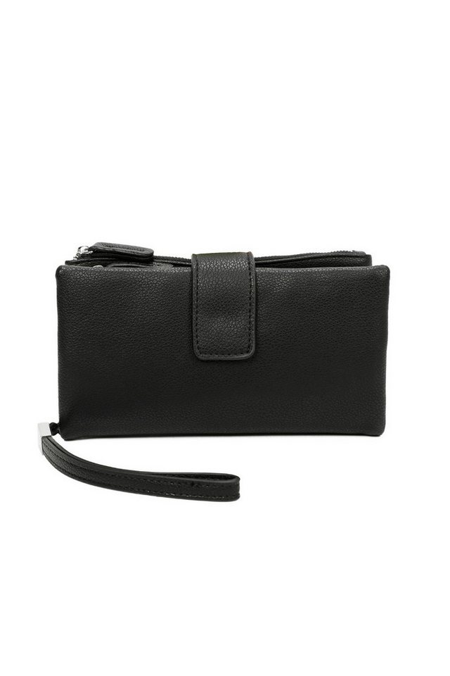 BRISE TASCHE Geldbörse Damen Portemonnaie groß, Damen Geldbeutel mit Reißverschluss, Mit Handschlaufe Clutch-Design Mehrere Kartenfächer Reißverschlussfach von BRISE TASCHE