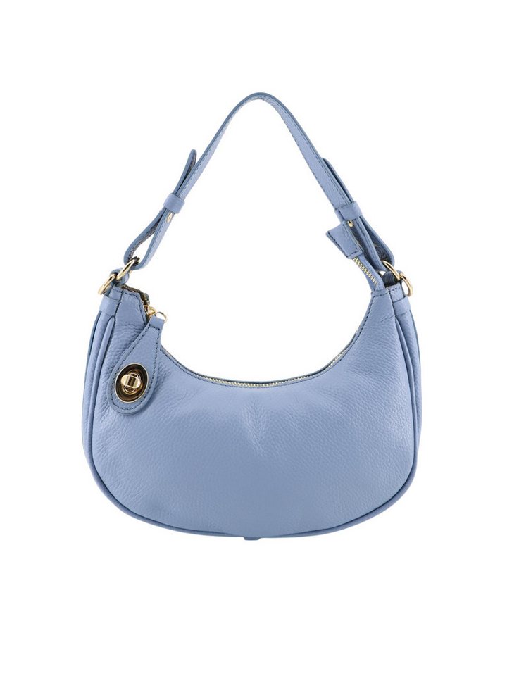 BRISE TASCHE Schultertasche BRISE Halbmond Schultertasche aus Lederimitat mit Drehverschluss (Einzelartikel), Vielseitig tragbar (Shoulder & Crossbody), Kompakt & leicht von BRISE TASCHE