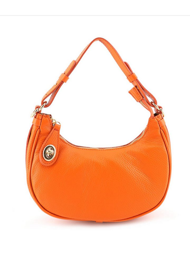 BRISE TASCHE Schultertasche BRISE Halbmond Schultertasche aus Lederimitat mit Drehverschluss (Einzelartikel), Vielseitig tragbar (Shoulder & Crossbody), Kompakt & leicht von BRISE TASCHE