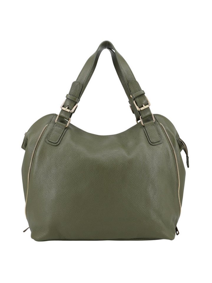 BRISE TASCHE Schultertasche Brise – Damen Schultertasche aus Echtleder & Wildleder (Einzelartikel, Einzelartikel), Hochwertige Verarbeitung aus Echtleder von BRISE TASCHE