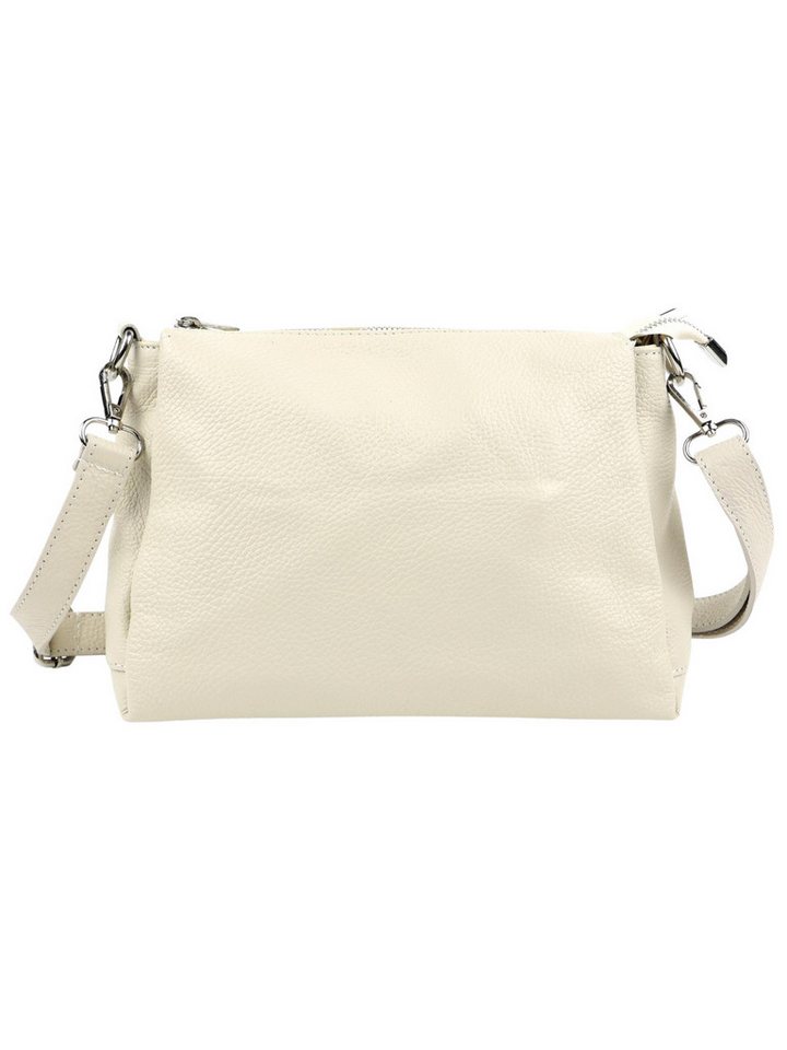 BRISE TASCHE Schultertasche Brise Elora – Echtleder Schultertasche, 3-Fach, kompakt & stilvoll, kompakt leicht übersichtliche Fächeraufteilung von BRISE TASCHE