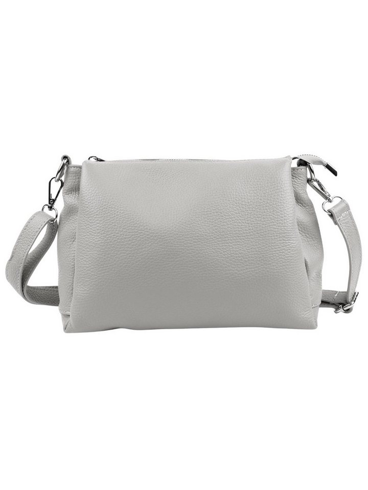 BRISE TASCHE Schultertasche Brise Elora – Echtleder Schultertasche, 3-Fach, kompakt & stilvoll, kompakt leicht übersichtliche Fächeraufteilung von BRISE TASCHE