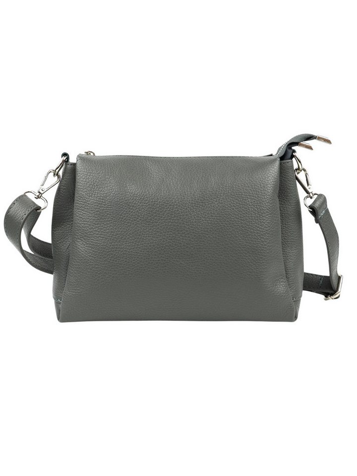 BRISE TASCHE Schultertasche Brise Elora – Echtleder Schultertasche, 3-Fach, kompakt & stilvoll, kompakt leicht übersichtliche Fächeraufteilung von BRISE TASCHE