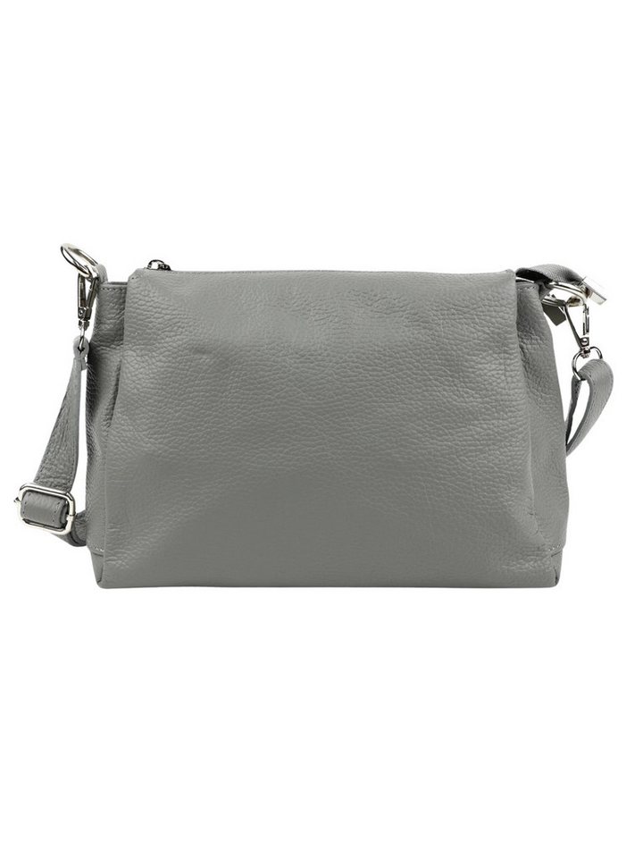 BRISE TASCHE Schultertasche Brise Elora – Echtleder Schultertasche, 3-Fach, kompakt & stilvoll, kompakt leicht übersichtliche Fächeraufteilung von BRISE TASCHE