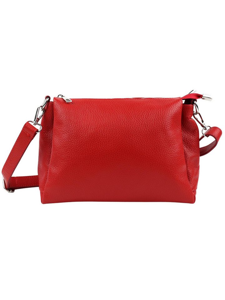 BRISE TASCHE Schultertasche Brise Elora – Echtleder Schultertasche, 3-Fach, kompakt & stilvoll, kompakt leicht übersichtliche Fächeraufteilung von BRISE TASCHE