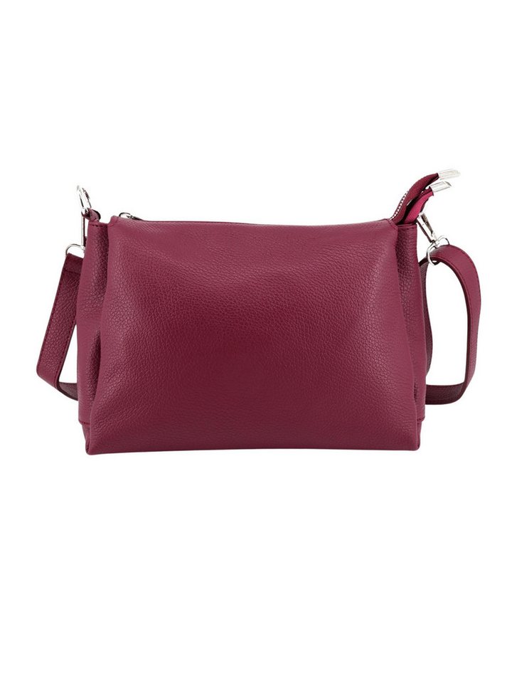 BRISE TASCHE Schultertasche Brise Elora – Echtleder Schultertasche, 3-Fach, kompakt & stilvoll, kompakt leicht übersichtliche Fächeraufteilung von BRISE TASCHE