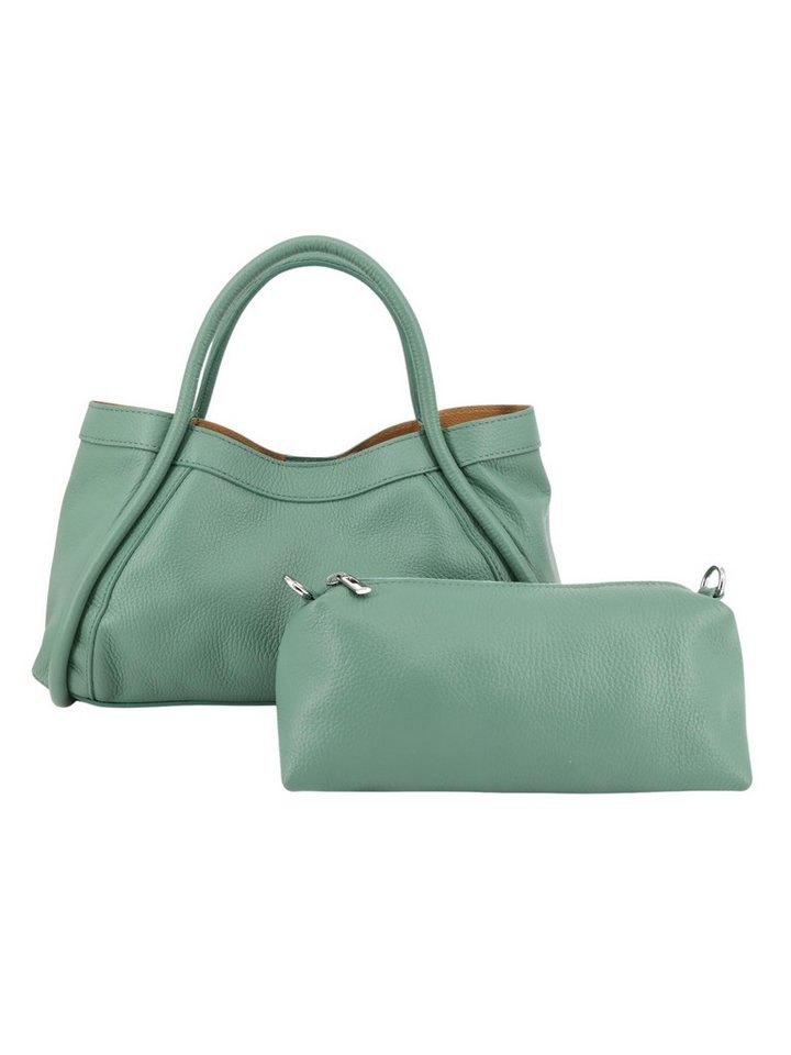 BRISE TASCHE Schultertasche Brise Manuela – 2in1 Echtleder Schultertasche mit Mini-Bag von BRISE TASCHE