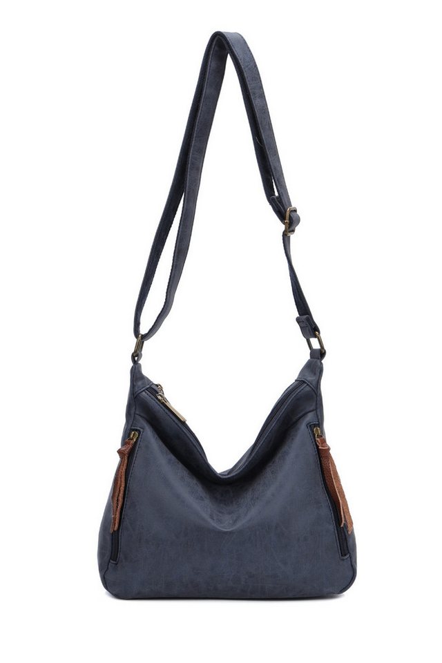 BRISE TASCHE Schultertasche Damen Schultertasche Crossbody Casual Vintage Style (Einzeltasche), Leichtes Gewicht, weiches Material, vielseitig tragbar von BRISE TASCHE