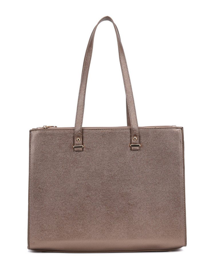 BRISE TASCHE Schultertasche Elegante Damen Schultertasche mit Reißverschluss – Alltag & Büro (Einzelartikel), Hauptfächer mit Reißverschluss, Kleinteile Hochwertiges Kunstleder von BRISE TASCHE