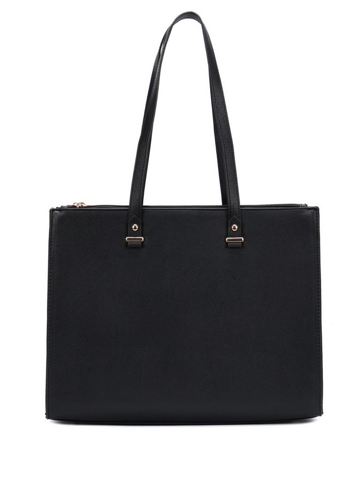 BRISE TASCHE Schultertasche Elegante Damen Schultertasche mit Reißverschluss – Alltag & Büro (Einzelartikel), Zwei Hauptfächer mit Reißverschluss, Hochwertiges Kunstleder von BRISE TASCHE