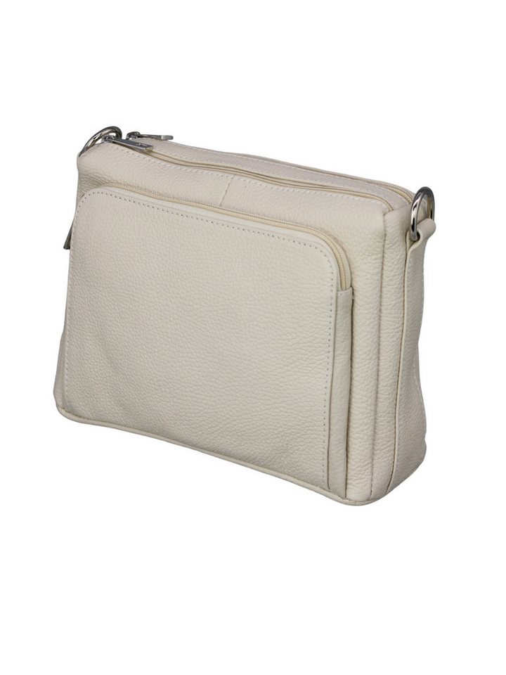 BRISE TASCHE Schultertasche Italienische Echtleder Schultertasche – Verstellbarer Ledergurt (2-teilig, Tasche mit Ledergurt, Optional mit zusätzlichem gemustertem Gurt), Echtes Leder, Handgefertigt in Italien, Austauschbare Gurte von BRISE TASCHE