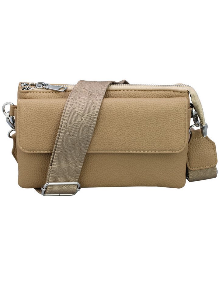 BRISE TASCHE Schultertasche Kompakte Crossbody Tasche mit vielen Fächern – 11 Farben, Kartenfach, viele Fächer, kompaktes Format, 11 Farben verfügbar von BRISE TASCHE