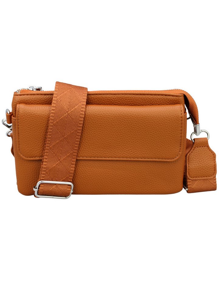 BRISE TASCHE Schultertasche Kompakte Crossbody Tasche mit vielen Fächern – 11 Farben, Kartenfach, viele Fächer, kompaktes Format, 11 Farben verfügbar von BRISE TASCHE