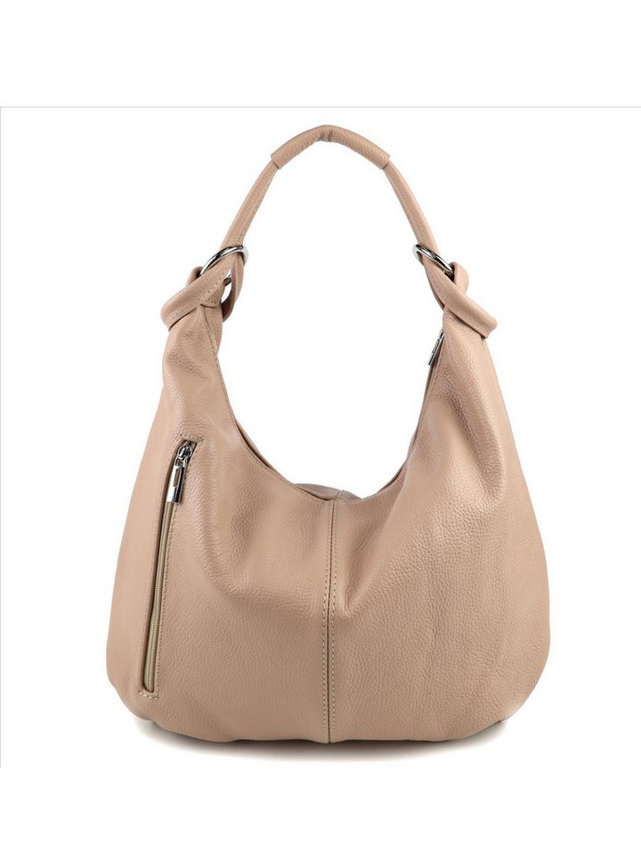 BRISE TASCHE Schultertasche Nata– Elegante Echtleder Schultertasche in zeitlosem Design (Kein Set, Einzeltasche), Geflochtener Henkel, weiches Echtleder, hochwertige Verarbeitung von BRISE TASCHE