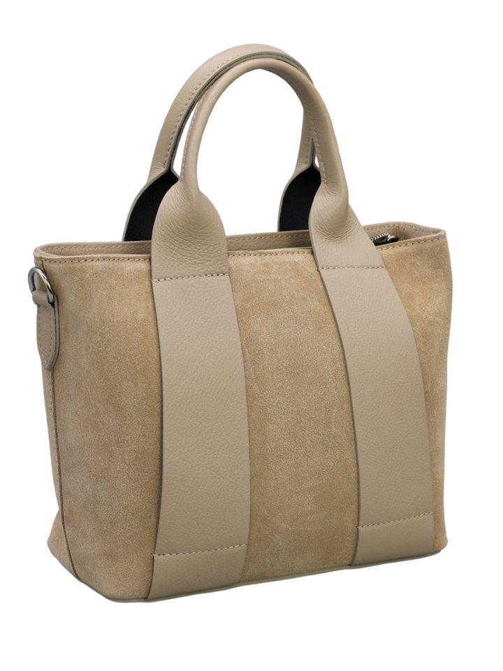 BRISE TASCHE Schultertasche SANDRA Umhängetasche für Damen, Handtasche aus Echtleder, echtes Leder, hergestellt in Italien von BRISE TASCHE