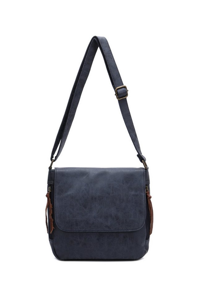 BRISE TASCHE Schultertasche Vintage Chic Canvas Umhängetasche mit Reißverschluss von BRISE TASCHE