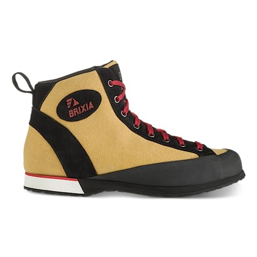 BRIXIA Herren Show Hiking Shoe, Yellow Black, 41 EU BRIXIA Herren Show Hiking Shoe, Yellow Black, 41 EU von BRIXIA