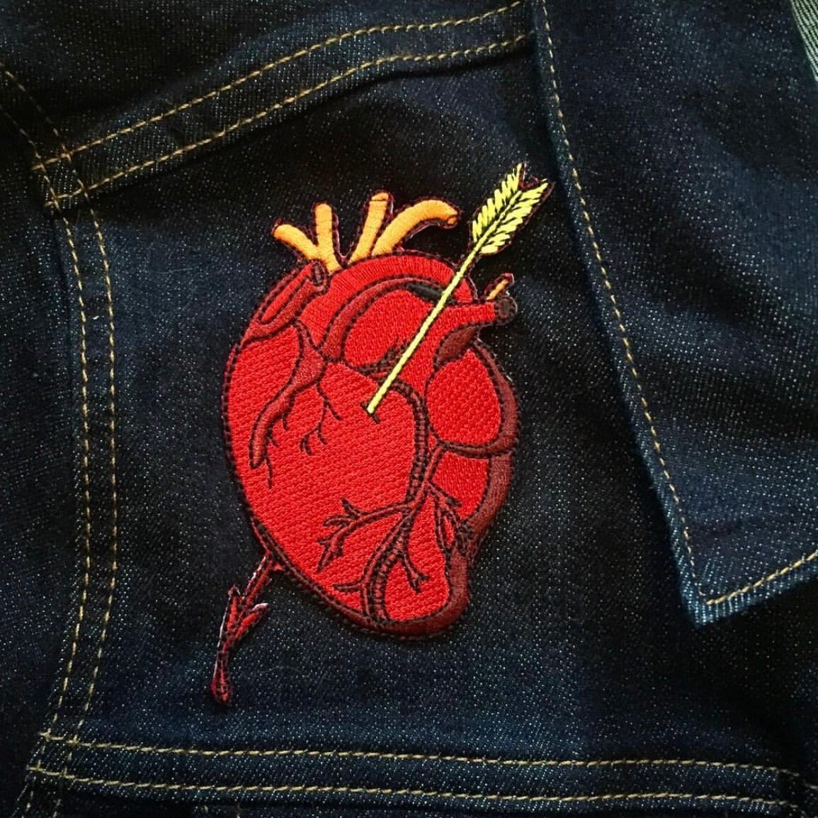 Corazon Aufnäher von BRKHouseShop