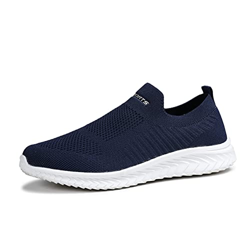 BRKVALIT Herren Damen Sneakers Mesh Gym Turnschuhe Freizeitschuhe Laufschuhe Sportschuhe,Blau,39EU von BRKVALIT